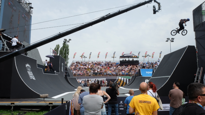 Olympic Qualifier Series, Budapest, street sports, BMX, break dance, sports climbing, skateboarding